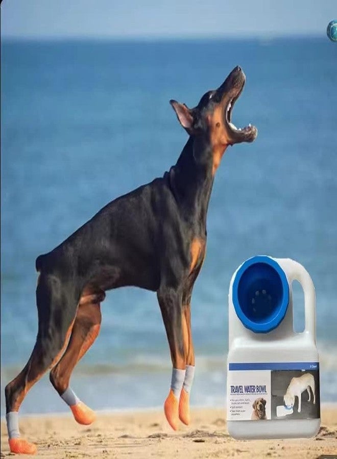 JUDEE Waterboy Travel Water Bowl is Completely BPA-Free and Prevents Chemicals from Mixing into Your Pets Water Perfect for Dogs of All Ages - Image 5